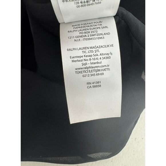 "LAUREN RALPH LAUREN" One Shoulder Cocktail Dress SZ 6 Sexy Club Wedding Elegant - Picture 9 of 15